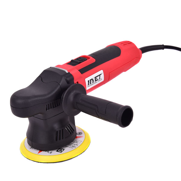 5" Variable Speed Dual-Action Polisher Random Orbital Polisher Kit Auto Detail ET1225-110V