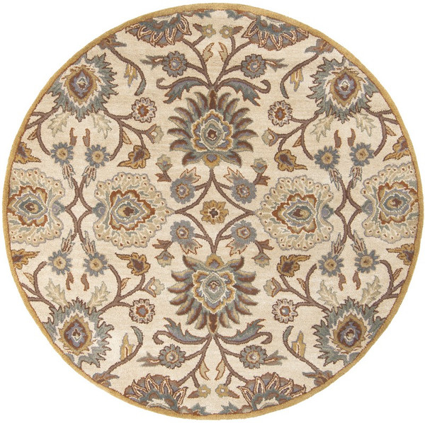 Surya Caesar Hand Tufted Gray Rug CAE-1012 - 9'9" Round