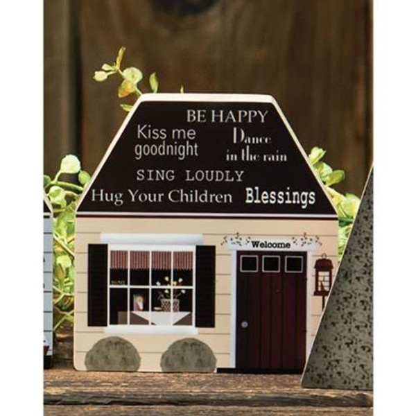 Be Happy Chunky House G0493 By CWI Gifts
