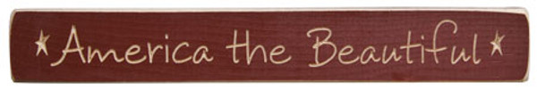 America Engraved Block 12" G1236 By CWI Gifts