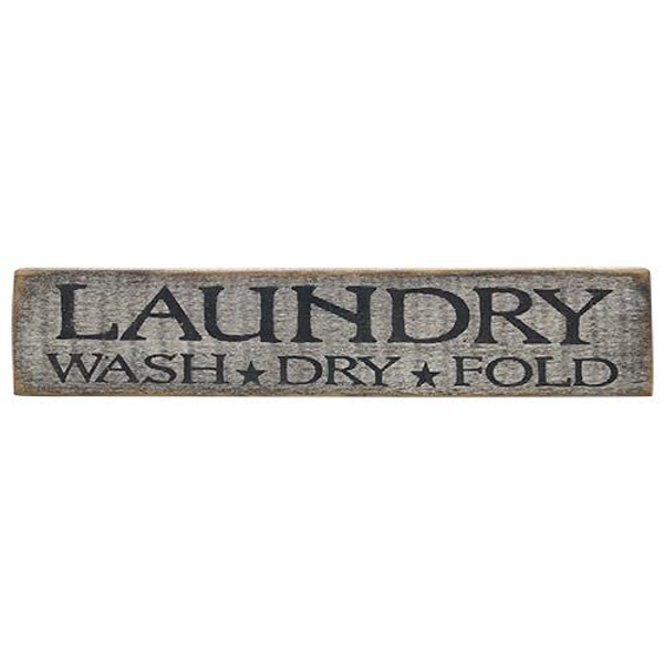 Laundry Sign G12661 By CWI Gifts