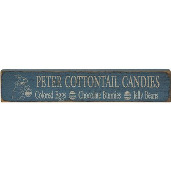 Peter Cottontail Sign G12730 By CWI Gifts
