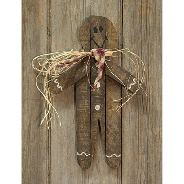 Hanging Lath Gingerbread Man 16" G17410 By CWI Gifts