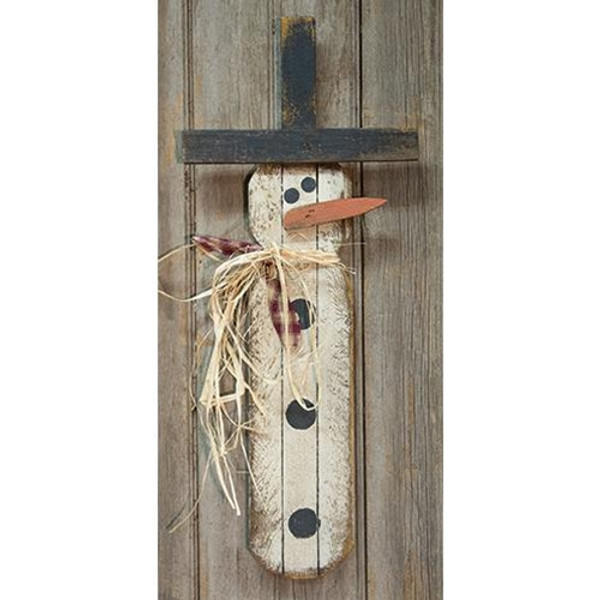 Skinny Lath Snowman 18" G17420 By CWI Gifts