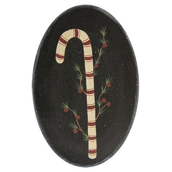 Winter Candy Cane Tray G34503 By CWI Gifts