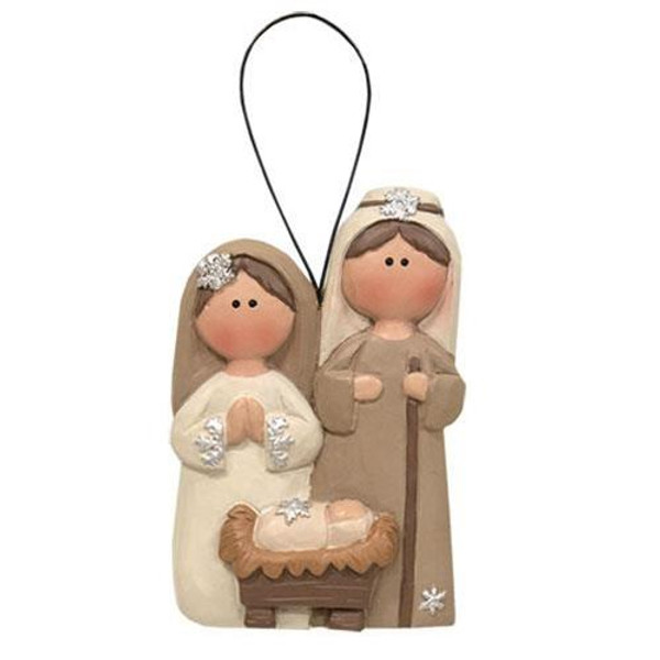 Holy Family Ornament G52041 By CWI Gifts