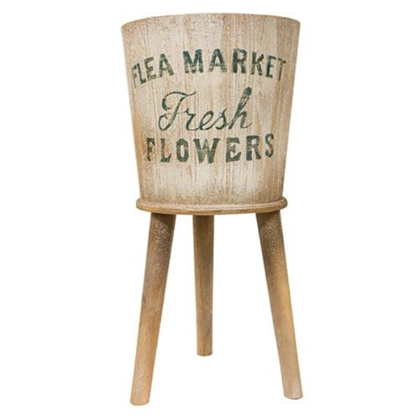 Flea Market Flower Stand G60220 By CWI Gifts