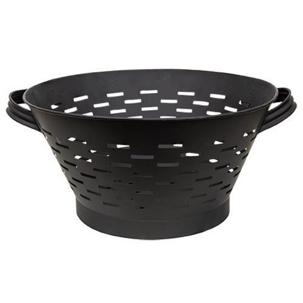 Black Olive Basket 13.5" G9946LB By CWI Gifts