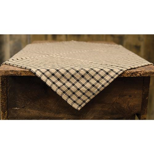 Farmhouse Check Table Square GAQ21SS By CWI Gifts