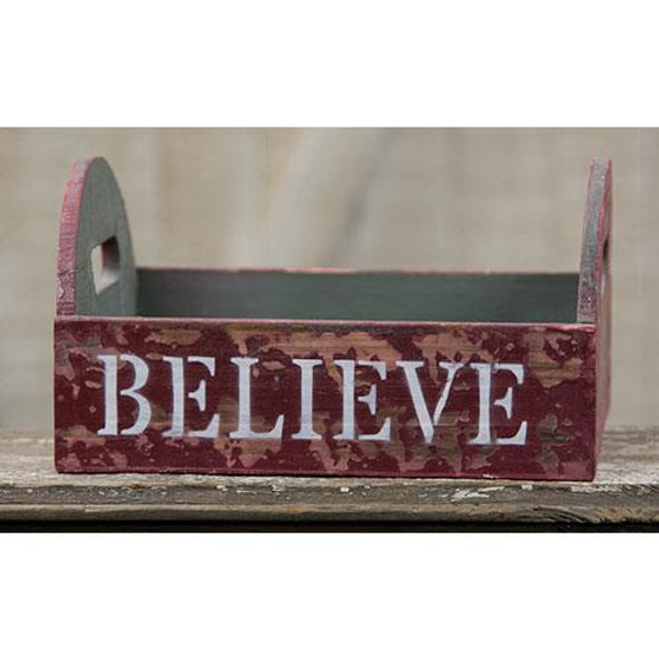 Believe Crate GH13S51331 By CWI Gifts