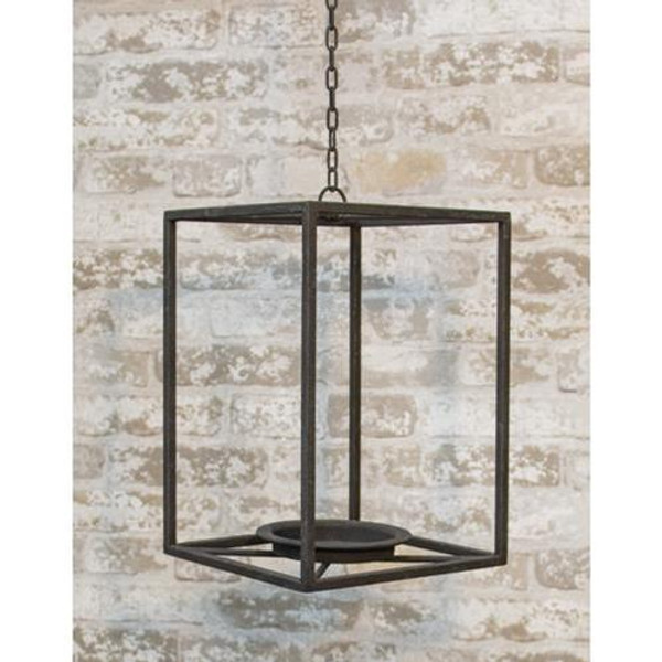 Vicenza Holder Lantern Black GHM5261 By CWI Gifts