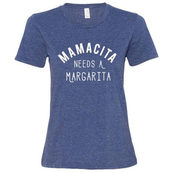 Mamacita Needs A Margarita T-Shirt Extra Large GL06XL By CWI Gifts