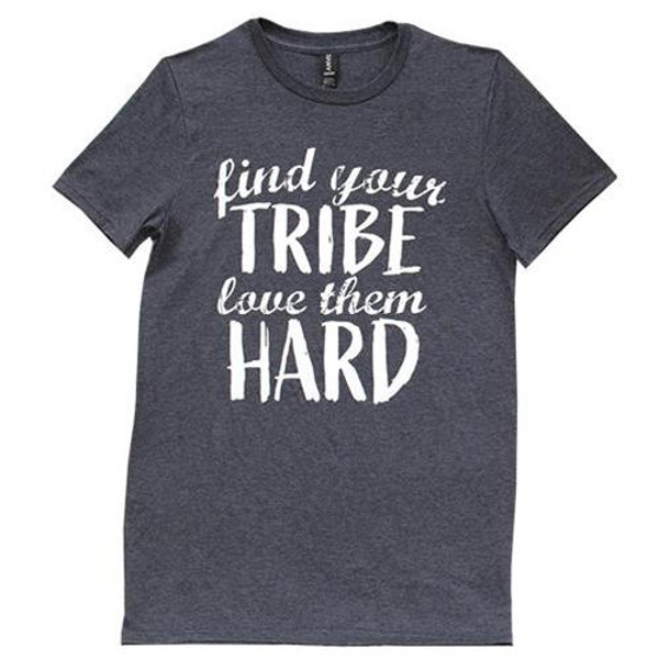 *Find Your Tribe T-Shirt Heather Dark Gray Xl GL11XL By CWI Gifts