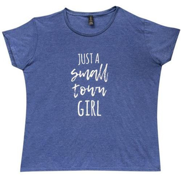 Small Town Girl T-Shirt Blue Xxl GL18XXL By CWI Gifts