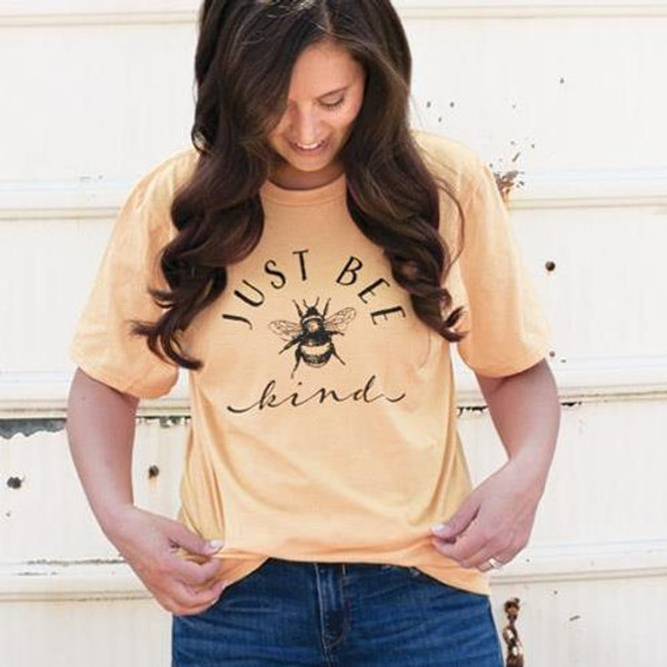 Just Bee Kind T-Shirt Lemon Large GL20L By CWI Gifts