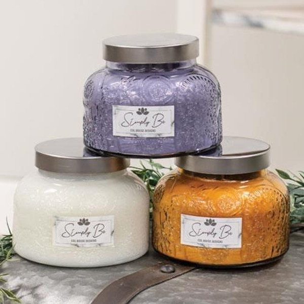 3/Set Everyday Lush Jar Candles GLCE By CWI Gifts