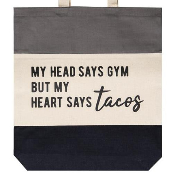 *My Head Says Gym Tote GLT1 By CWI Gifts