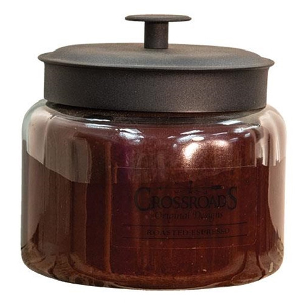 Roasted Espresso Jar Candle 64Oz GRE64 By CWI Gifts