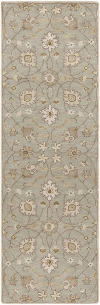 Surya Caesar Hand Tufted White Rug CAE-1121 - 2'6" x 8'