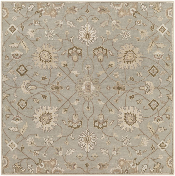 Surya Caesar Hand Tufted White Rug CAE-1121 - 8' Square