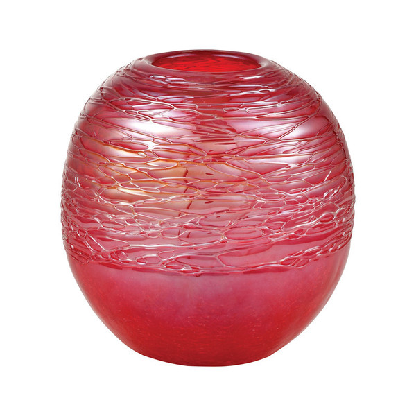 Pomeroy Cerise Ball Vase 201585