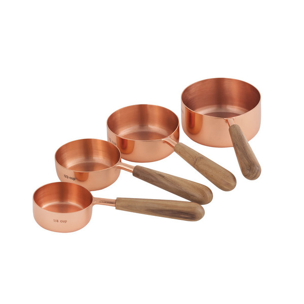 Pomeroy Coppersmith Set Of 4 Measuring Cups 619595