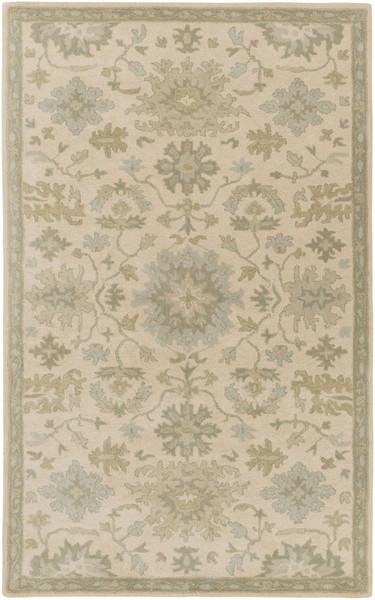 Surya Caesar Hand Tufted White Rug CAE-1161 - 4' x 6'