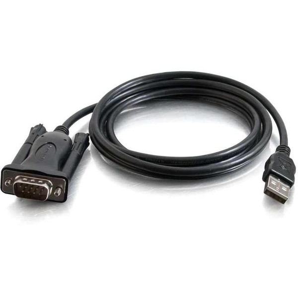 C2G 5Ft Usb To Db9 Serial Rs232 Adapter Cable - Usb To Serial Rs232 Adapter 26887 By C2G