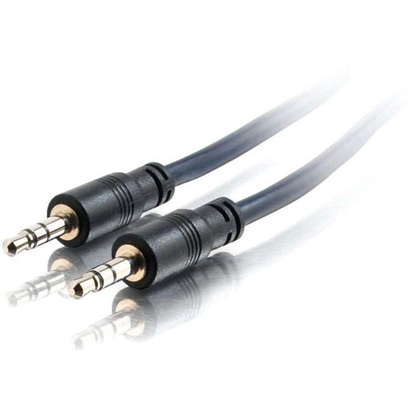 C2G 50Ft Plenum-Rated 3.5Mm Stereo Audio Cable With Low Profile Connectors 40518C2G By C2G