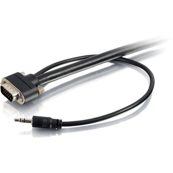 C2G 25Ft Select Vga + 3.5Mm Stereo Audio Cable-In-Wall Cmg-Rated Vga Cable 50228 By C2G