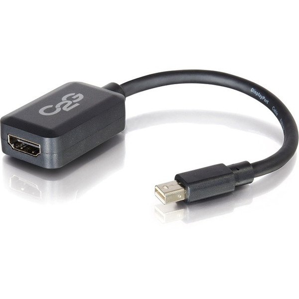 C2G 8In Mini Displayport To Hdmi Adapter-Thunderbolt To Hdmi Converter-Black 54313 By C2G