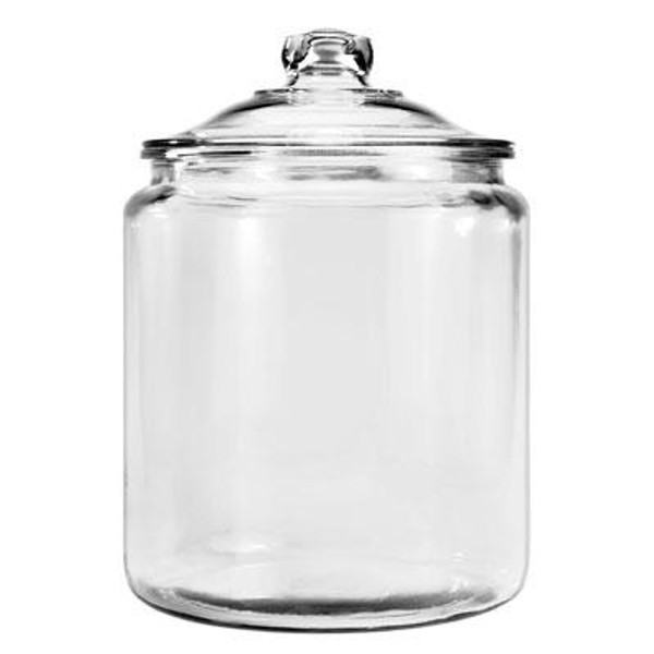 Heritage Hill Jar W Cover 2Gal 69372T12 By Anchor Hocking