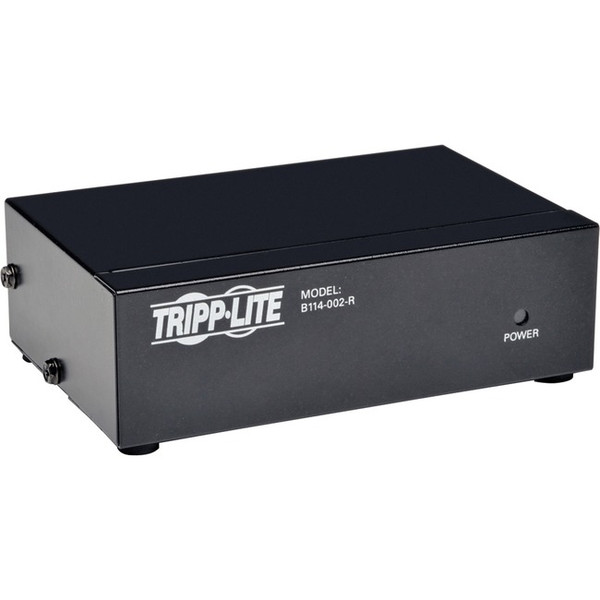 Tripp Lite 2-Port Vga / Svga Video Splitter Signal Booster High Resolution Video B114002R By Tripp Lite