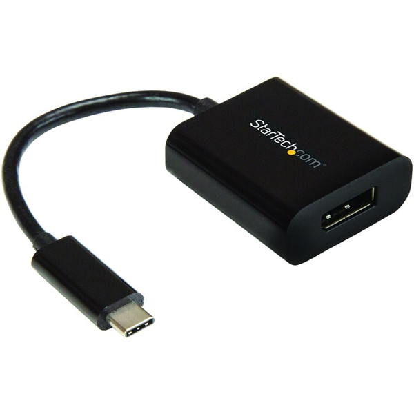 Startech.Com Usb C To Displayport Adapter - 4K 60Hz - Thunderbolt 3 Compatible - Usb-C To Displayport For Usb-C Devices Such As Your 2018 Ipad Pro - Usb C Adapter CDP2DP By StarTech