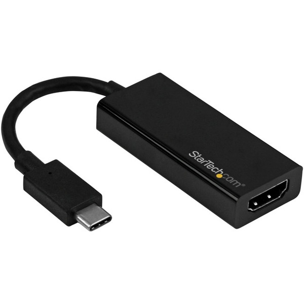 Startech.Com Usb C To Hdmi Adapter - 4K 60Hz - Thunderbolt 3 Compatible - Usb-C Adapter - Usb Type C To Hdmi Dongle Converter CDP2HD4K60 By StarTech