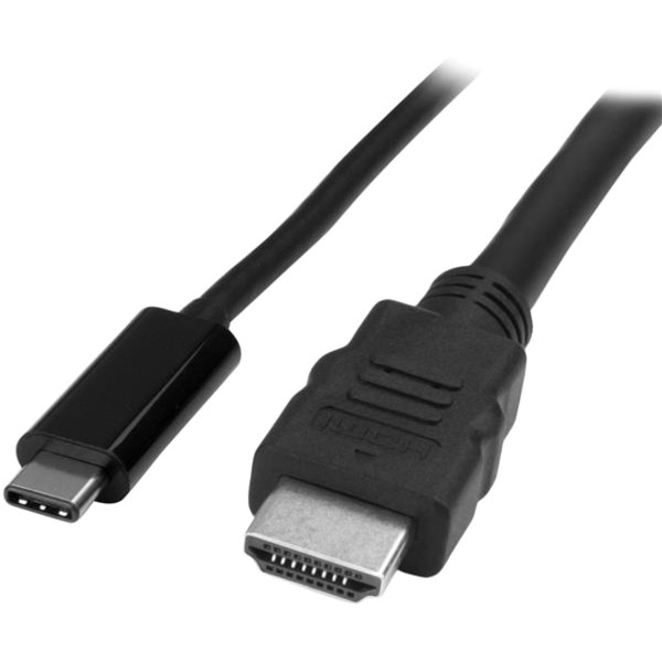 Startech.Com Usb C To Hdmi Cable - 3 Ft / 1M - Usb-C To Hdmi 4K 60Hz - Usb Type C To Hdmi - Computer Monitor Cable CDP2HDMM1MB By StarTech