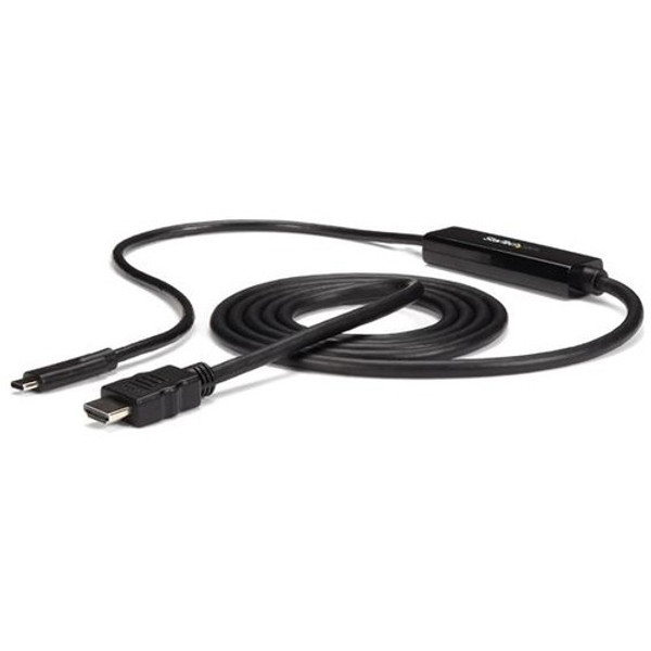 Startech.Com Usb C To Hdmi Cable - 6 Ft / 2M - Usb-C To Hdmi 4K 60Hz - Usb Type C To Hdmi - Computer Monitor Cable CDP2HDMM2MB By StarTech