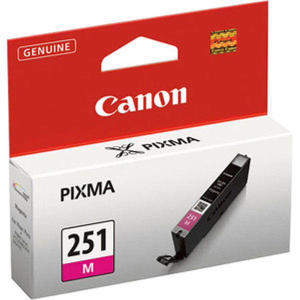 Canon Cli-251M Ink Cartridge - Magenta CLI251MAGENTA By Canon