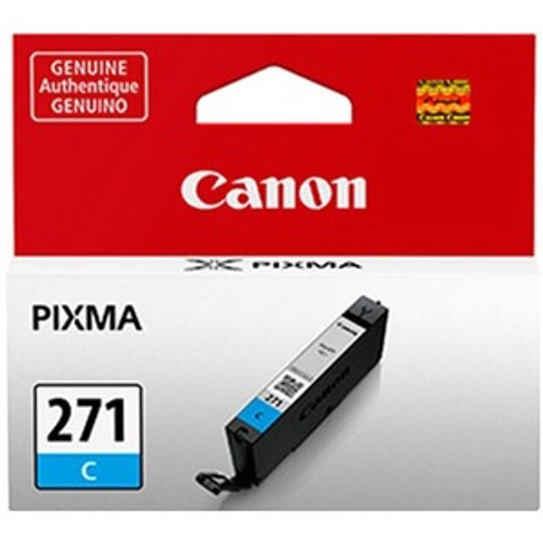 Canon Cli-271C Ink Cartridge - Cyan CLI271CYAN By Canon