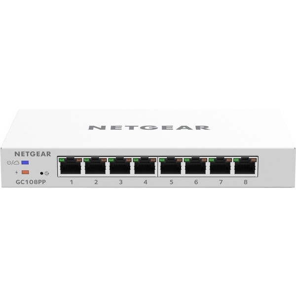 Netgear Gc108Pp Ethernet Switch GC108PP100NAS By Netgear