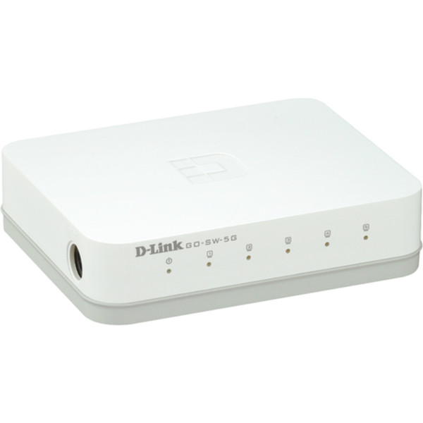 D-Link Go-Sw-5G 5-Port Gigabit Unmanaged Desktop Switch GOSW5G By D-Link Systems