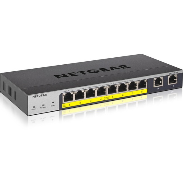 Netgear Gs110Tpp Ethernet Switch GS110TPP100NAS By Netgear