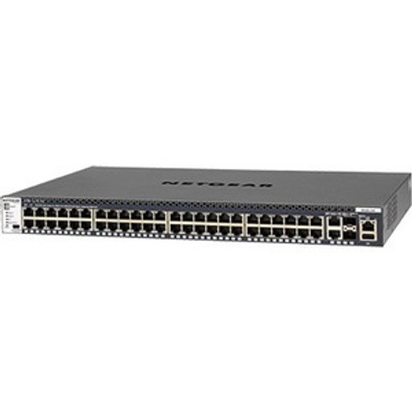 Netgear M4300 48X1G Stackable Managed Switch With 2X10Gbase-T And 2Xsfp+ GSM4352S100NES By Netgear