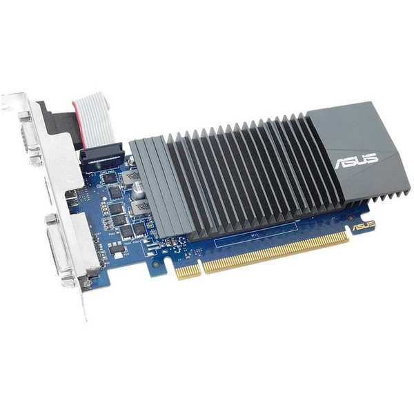 Asus Geforce Gt 710 Graphic Card - 2 Gb Gddr5 - Low-Profile GT710SL2GD5CSM By ASUS Computer International