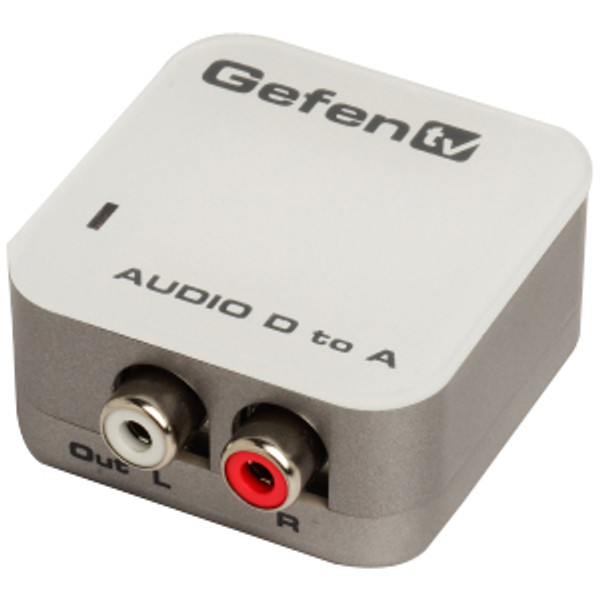 Gefen Gtv-Digaud-2-Aaud Digital To Analog Audio Adapter GTVDIGAUD2AAUD By Gefen