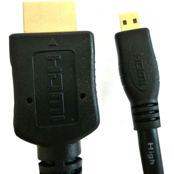 Professional Cable Hdmi Male To Micro Hdmi Male - 2 Meters (6 Feet) HDMIMIC2M By Professional Cable