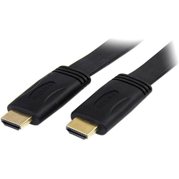 Startech.Com 15 Ft Flat High Speed Hdmi Cable With Ethernet - Ultra Hd 4K X 2K Hdmi Cable - Hdmi To Hdmi M/M HDMIMM15FL By StarTech