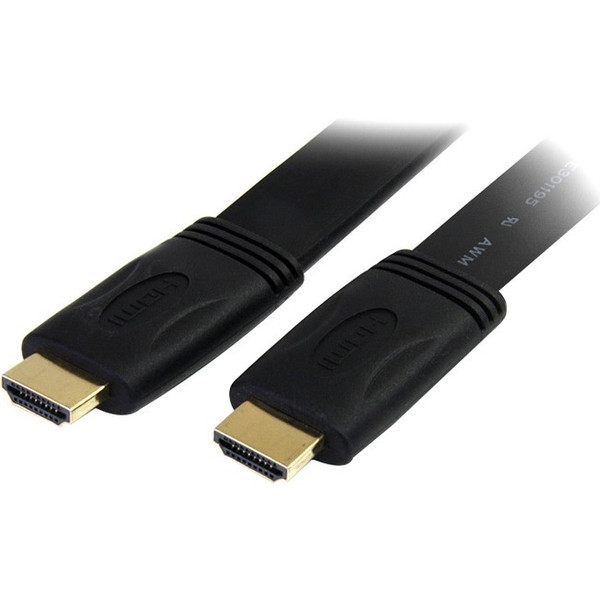 Startech.Com 25 Ft Flat High Speed Hdmi Cable With Ethernet - Ultra Hd 4K X 2K Hdmi Cable - Hdmi To Hdmi M/M HDMIMM25FL By StarTech