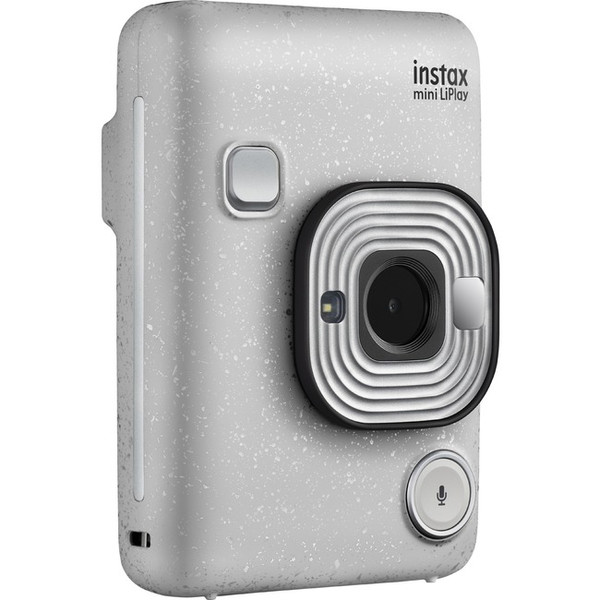 Instax Mini Liplay Instant Digital Camera - Stone White INSTAXLIPLAYWHT By Fuji Photo Film