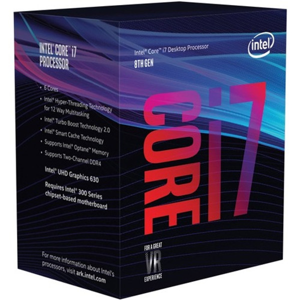 Intel Core I7 I7-8700 Hexa-Core (6 Core) 3.20 Ghz Processor - Oem Pack INTEL960618 By Intel